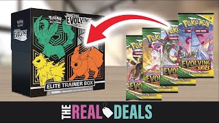 UNBOXING EVOLVING SKIES ELITE TRAINER BOX [upl. by Snapp]