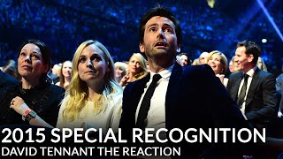 NTA 2015 Special Recognition  David Tennant The Reaction [upl. by Marmaduke369]