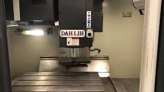 DAHLIH MCV 720 Vertical Machining Centre with Fanuc 0iMD Control [upl. by Hanae160]