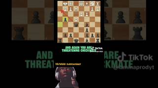 New stafford gambit trap trap chess checkmate chesscom chessgame views fyp foryou shorts [upl. by Anak]