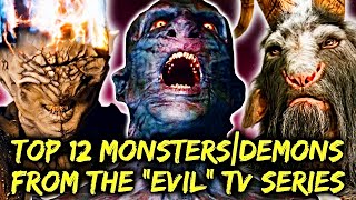 12 Most Terrifying MonstersDemons From The quotEvilquot TV Series  Explored [upl. by Anerda]