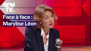 Assurance chômage Européennes Palestine linterview de Marylise Léon en intégralité [upl. by Eiduam]