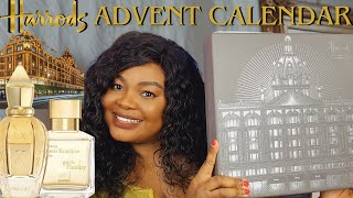 Unboxing Harrods Fragrance Advent Calendar 2023  12 days of Harrods Fragrance perfumecollection [upl. by Floeter]