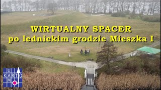 Virtual tour of the stronghold of Mieszko I in Ostrów Lednicki [upl. by Thomajan]