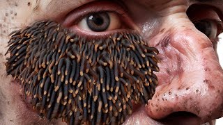 ASMR Eye Treatment Animation  Removing Infections  Cleaning Out Bugs and Worms from Mouth [upl. by Narot]