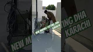 New marble cutting All types of marble tile fixing it chemical polisher experts pvt LTD [upl. by Ecirahs]