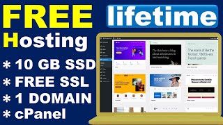 Best free wordpress website hosting LIFETIME [upl. by Orlantha]