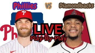 Phillies VS Diamondbacks LIVE PlayByPlay Lets go Phillies [upl. by Ariait493]