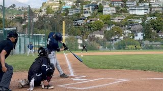 Lenox Bray 2025 CF 11th grade  Junior Year Fall 23Spring 24 Swings [upl. by Drof]