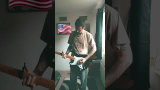 Razorlight  America 🇺🇲📺🎸 Guitar cover backingtrack upallnight modernclassic playalong indie [upl. by Rogozen]