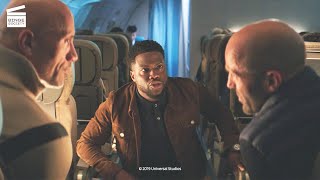 Fast and Furious Hobbs and Shaw Air Marshal scene HD CLIP [upl. by Marozik]