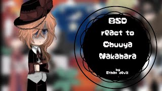 BSD react to Chuuya  12  SURPRISE FOR THE 6K SUBS  Read the description [upl. by Na961]