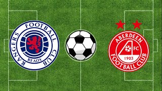 Rangers vs Aberdeen Highlights Goals  Scottish League Cup 202324 [upl. by Oberheim154]