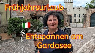 Frühjahrsurlaub wieder in Lazise am Gardasee Vlog2224 [upl. by Arelc]