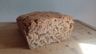 EASY DELICIOUS GLUTEN FREE BREAD BUCKWHEATOAT FLOUR 🍞VEGAN RECIPE BY BIANCAS KITCHEN [upl. by Jen]