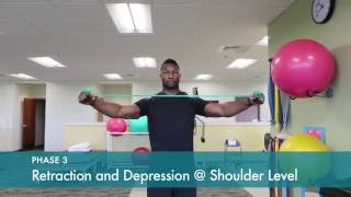 Scapular Muscle Rehabilitation  PHASE 3  Shoulder Blade Strengthening Exercises [upl. by Siusan742]