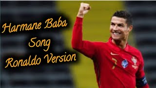 Harmane baba song Ronaldo version 😀😀 by  Shorts TV [upl. by Orabel]