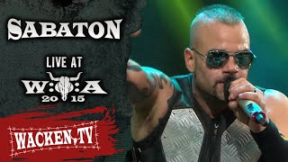 Sabaton  3 Songs  Live at Wacken Open Air 2015 [upl. by Nidorf]