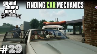 FINDING MECHANICS FOR GARAGE  GTA San Andreas 29 [upl. by Almeeta]