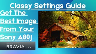 Sony A80J OLED Best Settings Simple Setup For All Content And Fix For Dolby Vision [upl. by Alleroif]