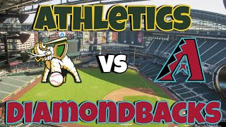 Oakland Athletics vs Arizona Diamondbacks  Live Play by Play and Reactions [upl. by Notnef]