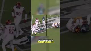 Jalen Hurts Gets CONCUSSED After Slamming Head On Turf Hurts Misses WIDE OPEN Receivers [upl. by Theurich]