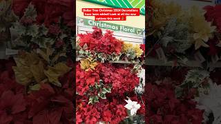 Dollar Tree Christmas 2024 Decorations were added this week 🎄dollartree budget christmasdecor [upl. by Redle]