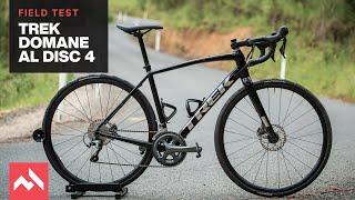 Trek Domane AL DISC 4 review an astounding and affordable allroader [upl. by Wahs9]