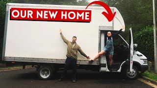 LUTON BOX VAN CONVERSION  Is Our Van Too Big Ep 1 [upl. by Fabrianna829]