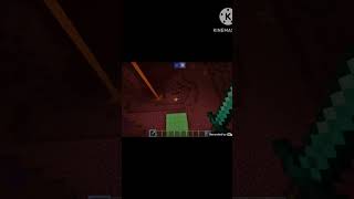 Minecraft clutch moment minecraft shorts [upl. by Menzies]