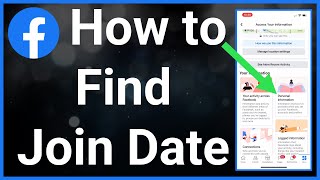 How To Find Facebook Join Date [upl. by Clorinde345]