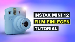 Instax mini 12 Film einlegen – So wird’s gemacht  Tutorial – Testventure [upl. by Yram]