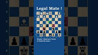 Checkmate Trap for Black in Scandinavian Defense [upl. by Matheson264]