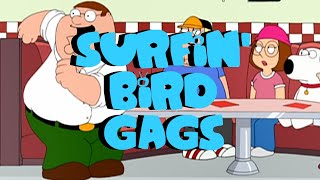 Family Guy  Surfin Bird gags [upl. by Nomelc465]