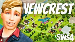 On rénove Newcrest dans les Sims 4 🔨 [upl. by Ennoitna]