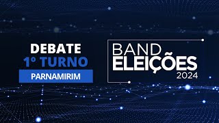 Eleições 2024 Debate na Band dos Candidatos à Prefeitura de Parnamirim 1º Turno [upl. by Blythe]