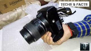 Nikon dslr D3200 unboxinghands on review features and specifications in hindi [upl. by Origra]