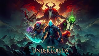 Dota Underlords Lord 512 tercero Escamas trolls despiadados cazadores guerreros y vigías [upl. by Liahkim]