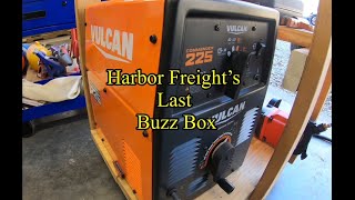 Harbor Freight’s Vulcan Commander 225 ACDC Arc Welder Harbor Freights Last Transformer Welder [upl. by Olemrac]