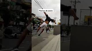 Cuantas gradas cuentan 🥶🤔 parkour amazing [upl. by Nwahsauq611]