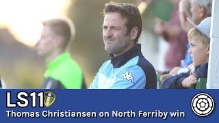 LS11  Thomas Christiansen on win over North Ferriby [upl. by Nadya]