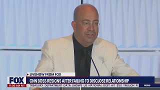 Media meltdown Jeff Zucker CNN resignation over sexual relationship  New details [upl. by Daus991]