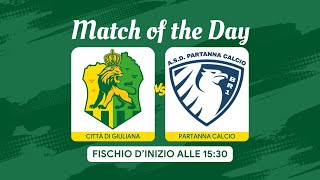 USD Città di Giuliana vs ASD Partanna Calcio [upl. by Trager]