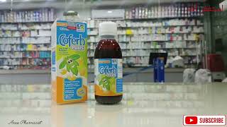 Coferb plus syrup uses in Urdu  Ivey leaf extract syrup  for mucus cough dry cough [upl. by Yrrep68]