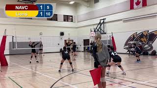 U13W Provincials NAVC vs Lions [upl. by Ardnwahs]