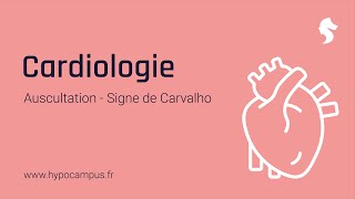 Signe de Carvalho  Auscultation de Cardiologie [upl. by Owen]