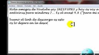 Avast 48 profesional  serial Antivirus descargar [upl. by Irot]