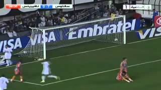 funny arabic commentator Santos Neymar 0 8 [upl. by Arimahs]