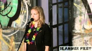 Slammer Filet 06072012 OPEN AIR Julia Engelmann Finale [upl. by Atilam247]