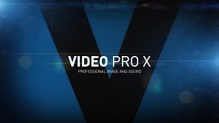 MAGIX Video Pro X – High Performance Video Editing INT [upl. by Sirc983]